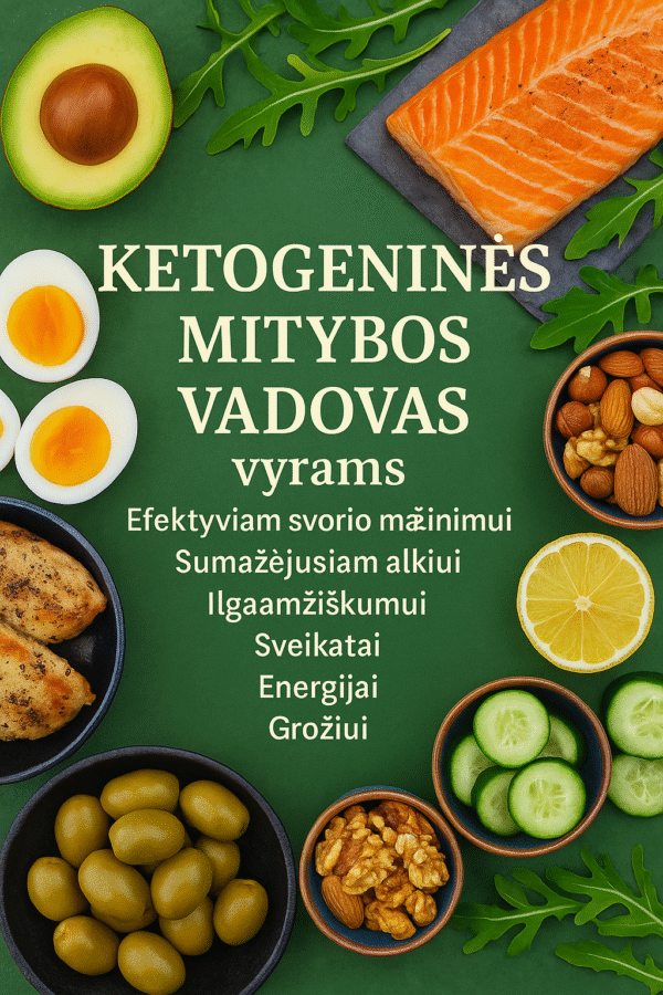 ketogeninės mitybos vadovas vyrams