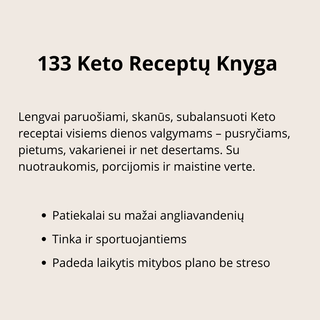 133 Keto Receptu Knyga